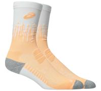 Asics - Performance Run Sock Crew - Chaussettes de running - EU 35-38 - I - brilliant white / orange glow