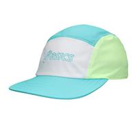 ASICS Casquette 5 Panel Unisexe - Turquoise / Vert fluo - Taille S/M