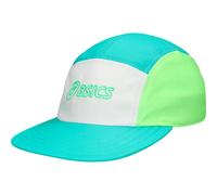 ASICS Performance Running 5 Panel Cap - Mixte - Bleu / Blanc / Vert - taille S/M- modèle 2026