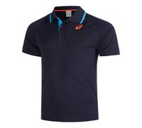ASICS Polo Hommes-Bleu Foncé XXL