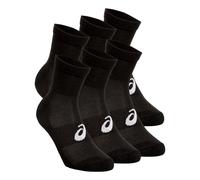 ASICS Quarter Chaussettes De Sport - Noir, Taille 47-49