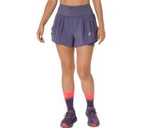 Asics ROAD 2-N-1 3.5IN SHORT Femme Violet - Shorts 2 en 1 de running femmes XS
