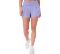 Short ASICS Road 2-n-1 3.5 In violet clair femme - M