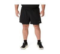 ASICS Road 2n1 5in Short Performance Black / Graphite Grey hommes size L