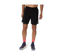 ASICS Road 2in1 7in Short De Running Hommes-Noir, Taille L