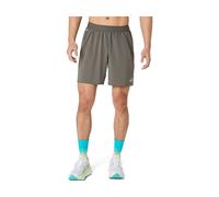 ASICS Road 2n1 7in Short Truffle Grey hommes size XS