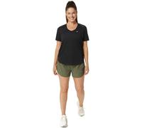 Asics Road 3.5In Short Femme Vert - Shorts et cuissards standards de running femmes XS