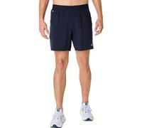 ASICS Road 7in Short De Running Hommes - Bleu , Gris, Taille M