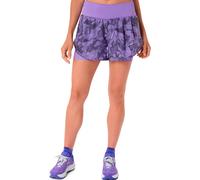 ASICS Road All Over Print 2-in-1 3.5in Short W - Femme - Violet - taille L- modèle 2026