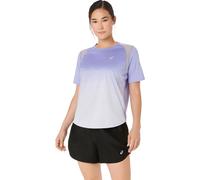 ASICS Road Fade T-Shirt Femme M Bleu/Blanc