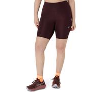 ASICS Road High Waist 8in Sprinter Collant De Course Femmes - Rouge Foncé, Taille XL