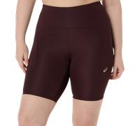 ASICS ROAD HIGH WAIST 8IN SPRINTER Shorts S Rouge