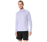 Asics - Road Lite-Show 1/2 Zip L/S Top - T-shirt de running - M - vapor
