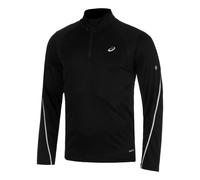 ASICS Road Lite-Show 1/2 Zip Maillot De Course Hommes - Noir, Taille L