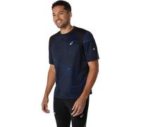 ASICS Road Lite-Show Maillot de course Hommes-noir, Taille XL