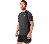 Asics T-shirt Road manches courtes de trail noir Taille S