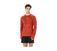 ASICS Maillot de course Road Seamless manches longues Homme M Rouge