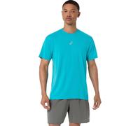 ASICS Road Seamless Maillot de course Hommes - turquoise, Taille L