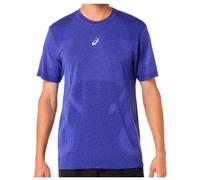 Asics T-shirt Road Seamless – bleu et violet – Taille L