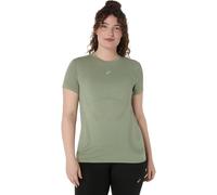 Asics Road Seamless Short Sleeve T-shirt Vert S Femme