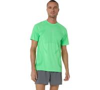 ASICS T-shirt de running Road Seamless Homme – Taille L – Vital Green / Illuminate Green