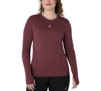 ASICS Road Seamless Tee-shirt à manches longues XS Rouge