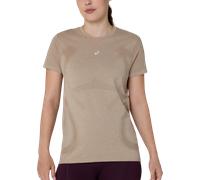 ASICS Road Seamless Maillot de course Femmes - beige, Taille M
