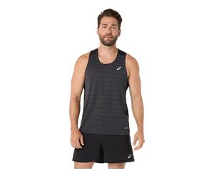 ASICS Road Singlet Performance Black hommes size 2XL