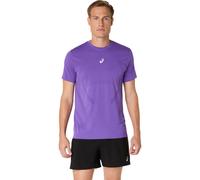 Maillot manches courtes asics road seamless violet homme