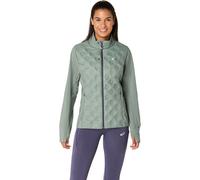 Asics Road Winter Jacket Vert L Femme