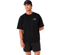 ASICS Runner Message Graphic Maillot de course Hommes-noir, Taille M