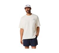 ASICS Runner Message Graphic Relaxed Tee Cream hommes size M