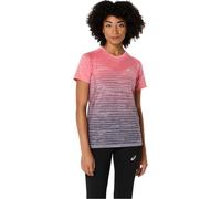 ASICS Seamless Ss Top W - Femme - Gris / Rose - taille L- modèle 2025