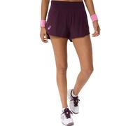 ASICS Short Match Laser Cut Femme Violet Taille L