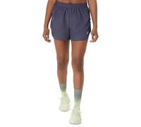 Asics Short de running Nagino Run Ajustable 4in Gris S Femme
