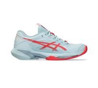 ASICS Solution Speed FF 4 Terre Battue Femmes Bleu Clair/Rouge 44