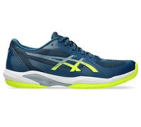 ASICS Solution Swift FF 2 Clay Mako Blue / Safety Yellow hommes size 44.5