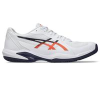 ASICS Homme Solution Swift FF 2 Sneaker, Blanc/Orange Nova, 46.5 EU