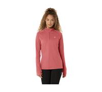 ASICS Sport Ls 1/2 Zip Top Dark Pink Clay femmes size M