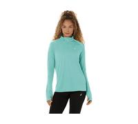 ASICS Sport Ls 1/2 Zip Top Oasis Green femmes size L