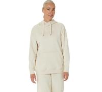 Asics Sweat à capuche Logo Oth Beige Femme M