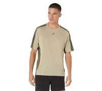 Asics T-shirt manches courtes Fujitrail Elite Beige XL Homme
