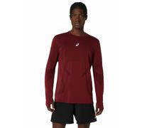 ASICS T-shirt de running homme Road Seamless rouge foncé | XL