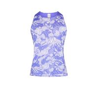 ASICS T-Shirt fonctionnel 'FUJITRAIL SINGLET' bleu / blanc, Taille L