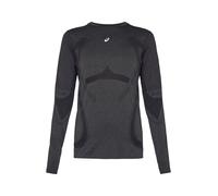ASICS T-shirt fonctionnel 'ROAD' anthracite / noir / blanc, Taille XS