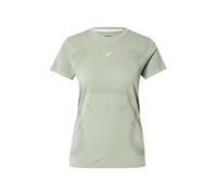 ASICS Road Seamless Tee Maillot De Course Femmes - Gris , Bleu, Taille L