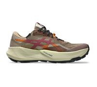 ASICS Chaussure de course 'Trabuco 14' gris / taupe / orange / rouge foncé, Taille 41,5
