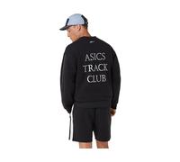 ASICS Track Club Heritage Crew - Neck Top Performance Black unisex size XS