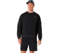 ASICS Sweat-shirt Track Club Heritage Unisexe Noir Taille L