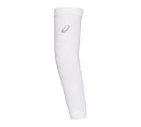 ASICS Unisex Armsleeve Vêtements De Course Sleeve Brilliant White - Blanc